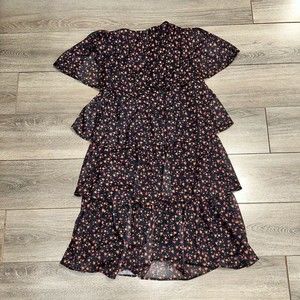 NWT Alitsa Floral Ruffle Dress